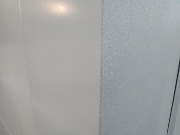 Резиновая краска «Farbe Gummi» на сендвич панелях при обновлении фасада автосалона
